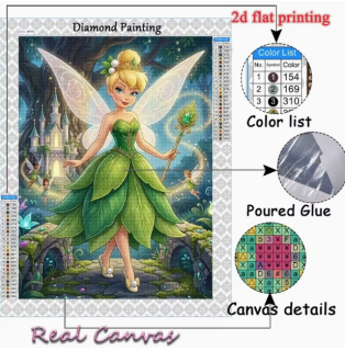 Preview: Diamond Painting TinkerBell